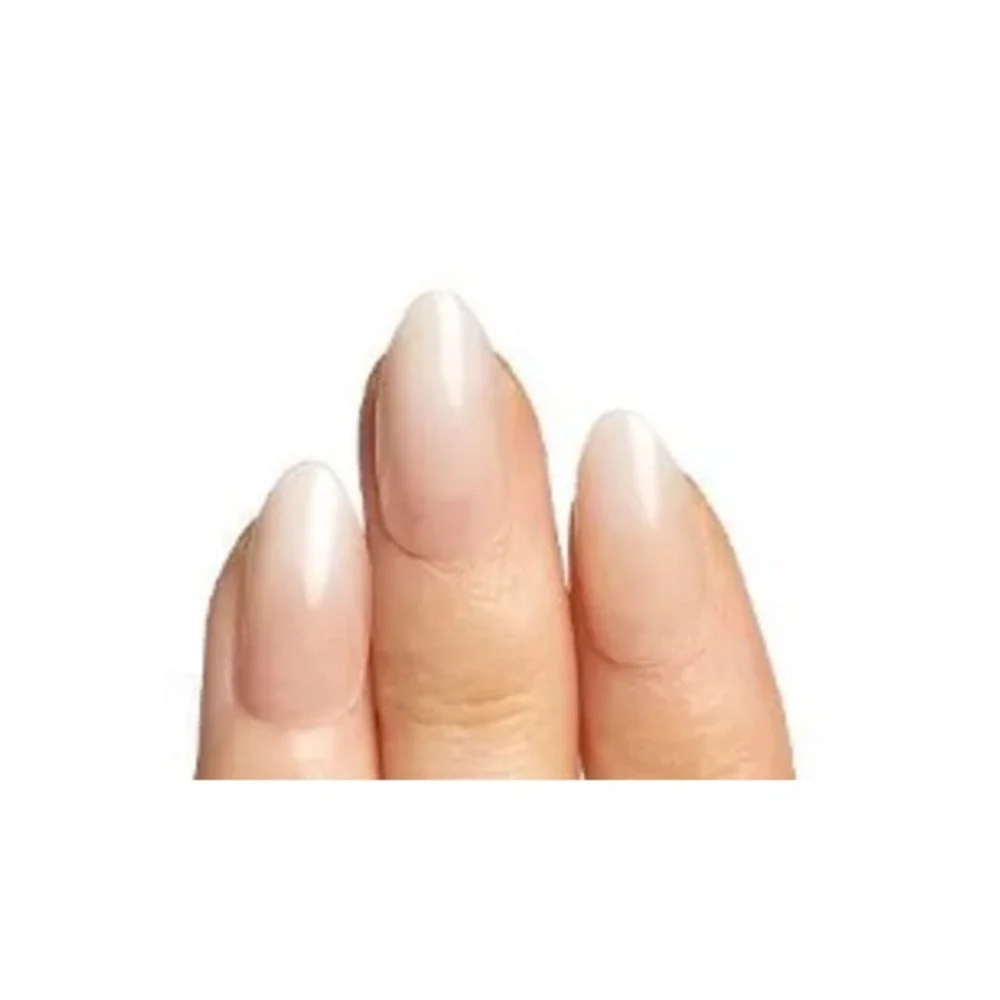 Olive & June Minimalist Press-On Nails Medium Round Milky Syrup Gradient 32ct